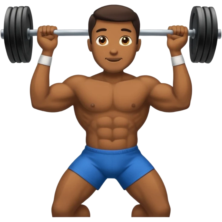 tríceps de um braço emoji