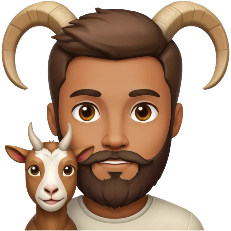 dad and goat emoji
