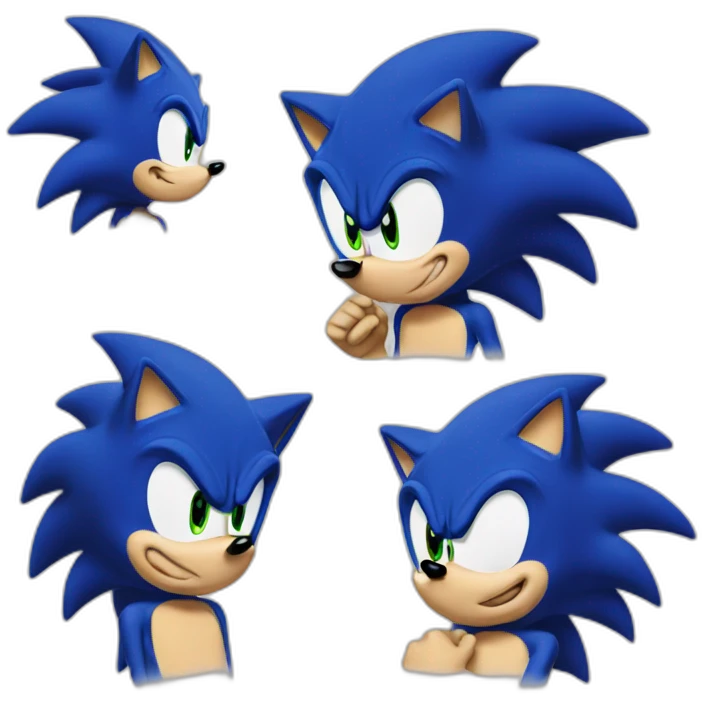 sonic the hedgehog emoji