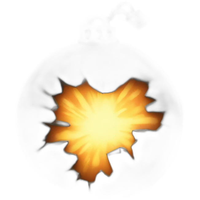 Bomb emoji