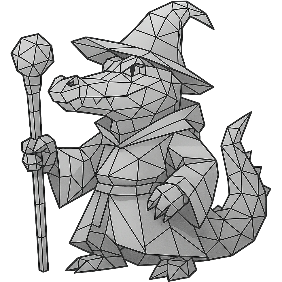 alligator wizard emoji