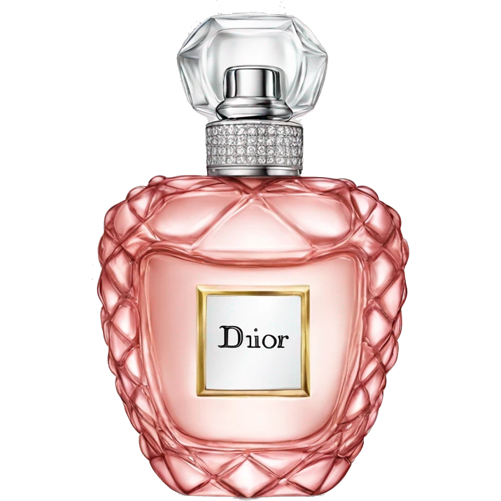 lady dior perfume bottle  emoji