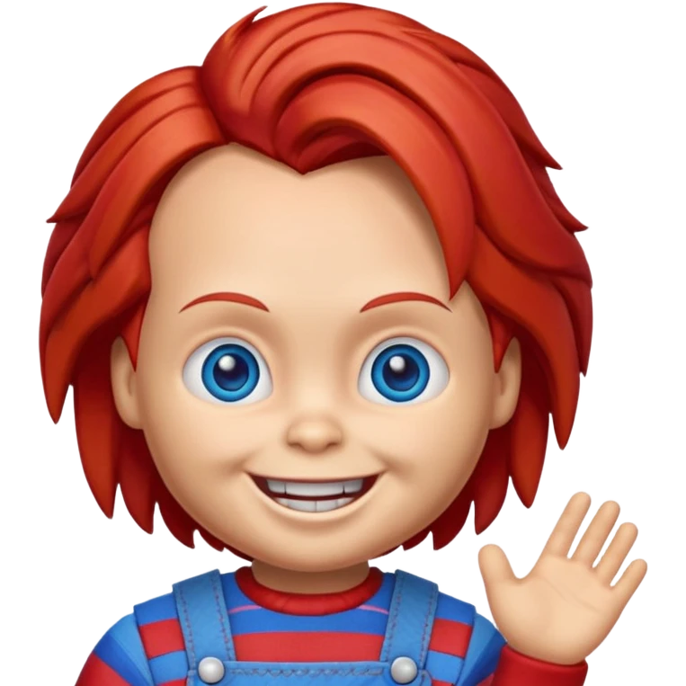 Un emojin de chuky emoji