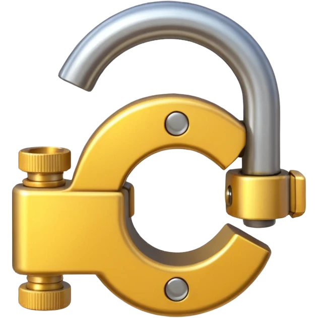 Golden 🗜️ emoji