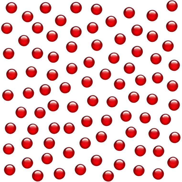 red glitter anonymous emoji