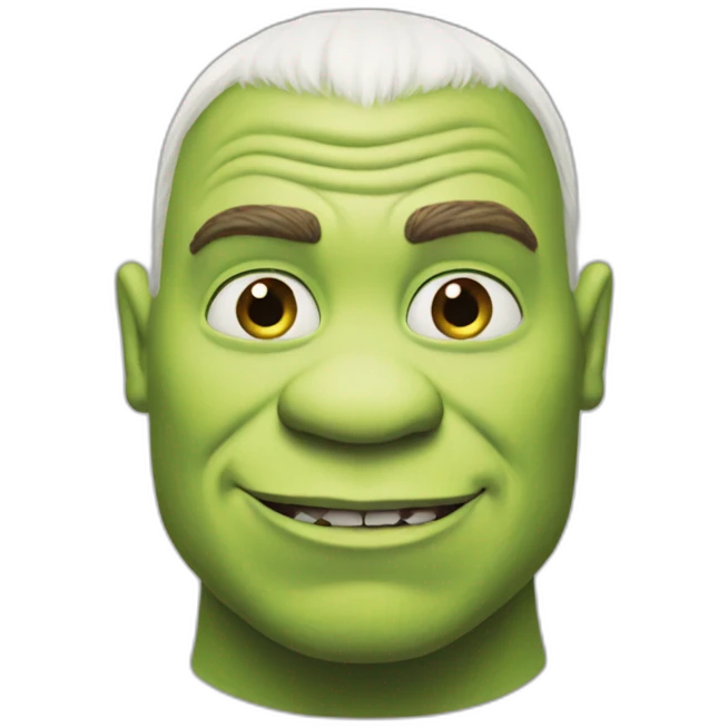 white-shrek emoji