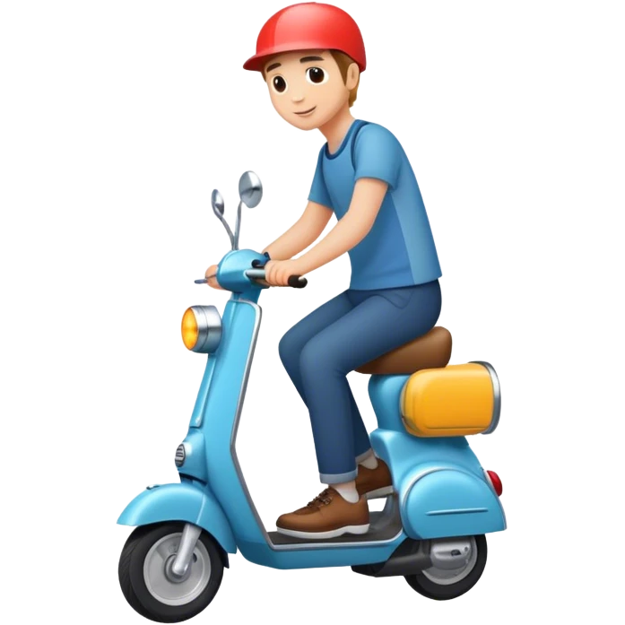 riding a scooter emoji