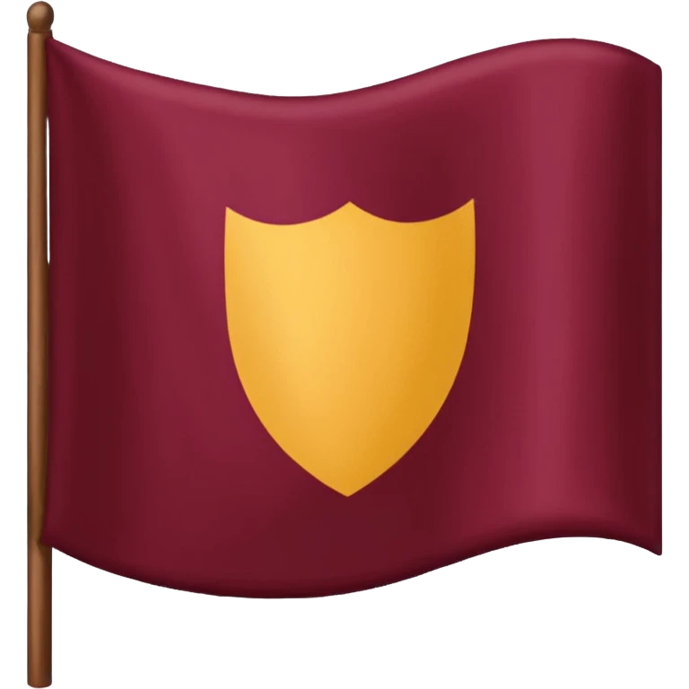 Bandera color vino sin detalles emoji