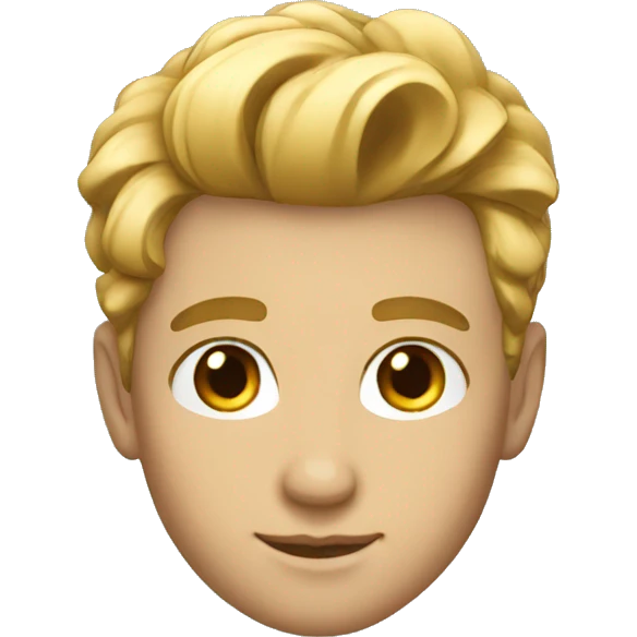 Styling handsome look emoji