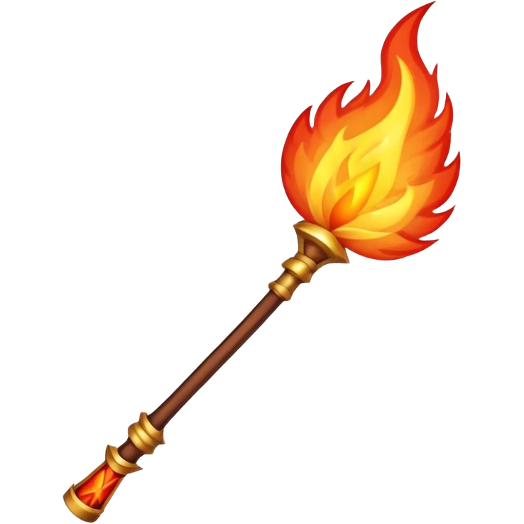 Fire Mage Staff emoji
