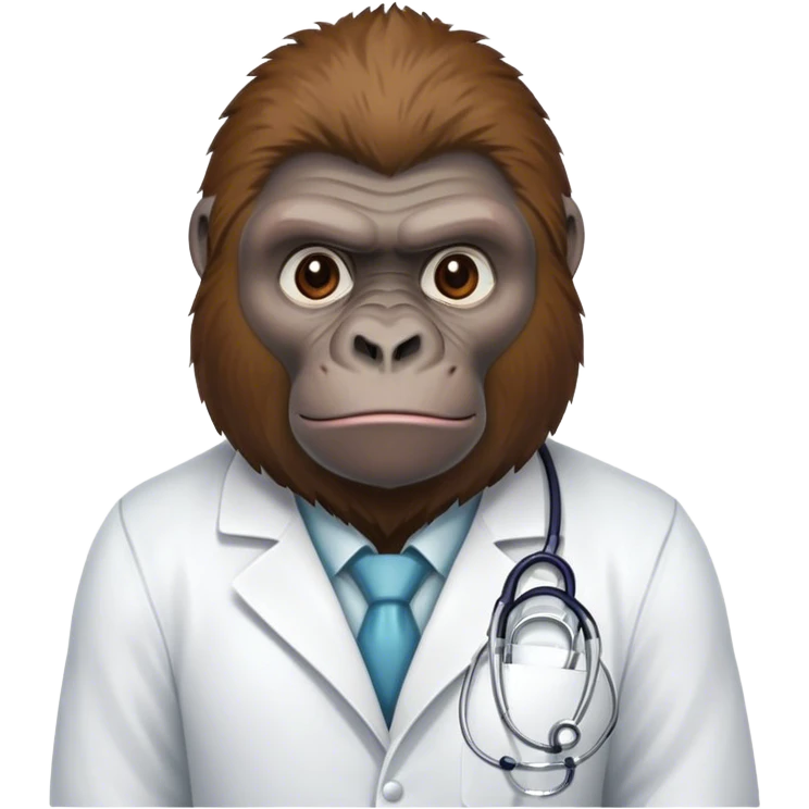 Doctor gorilla emoji
