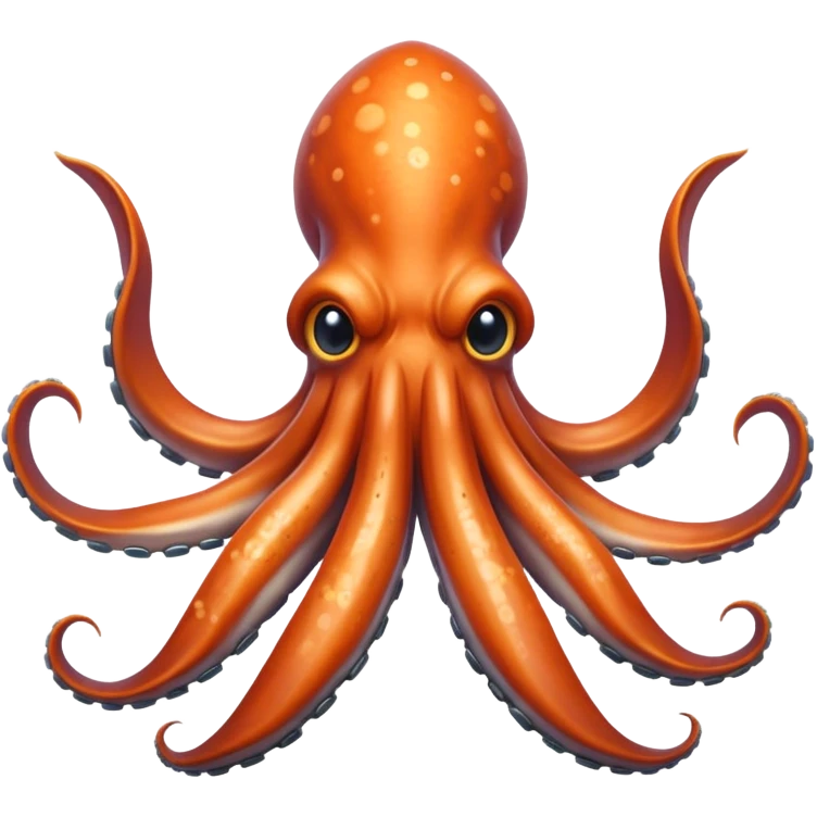 The giant squid emoji