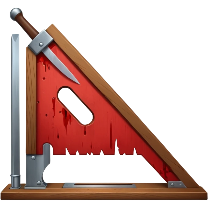 French guillotine emoji