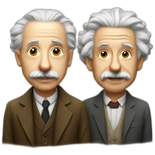 godel and einstein emoji