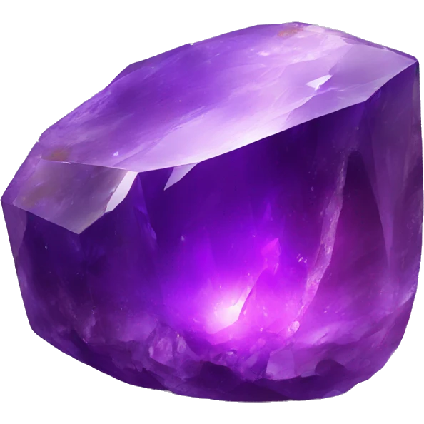 Rainbow Amethyst Chunk gem emoji