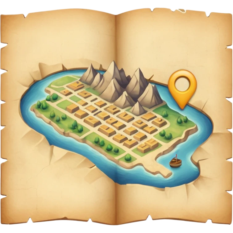 Ubicación mapa emoji