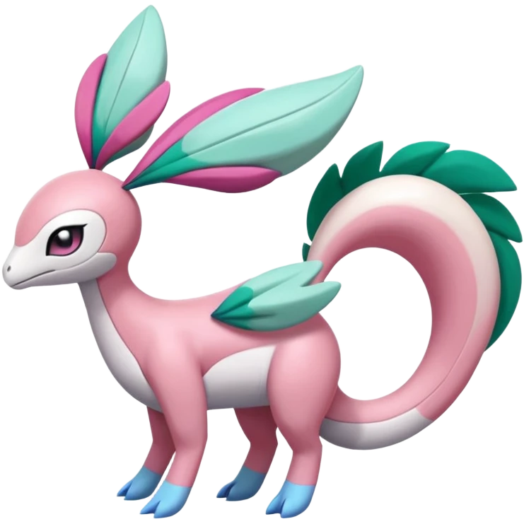  Exotic Meloetta-Palkia-Mezprit-Kirby-Amaura-Fakémon-creature-hybrid emoji