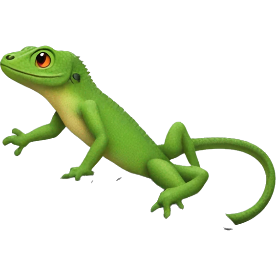 create a emoji of a lizard on a tyre emoji