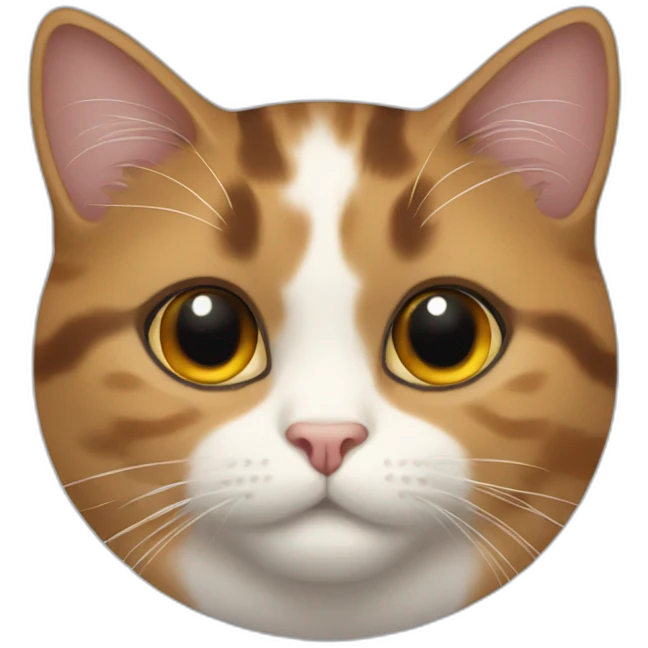 Gato calico  emoji