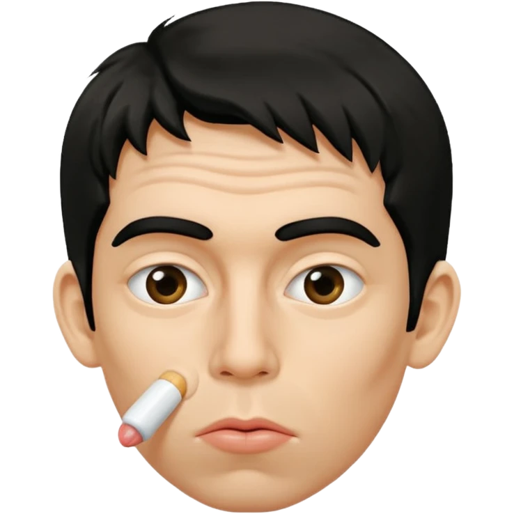 sucking cheek face from zoolander emoji