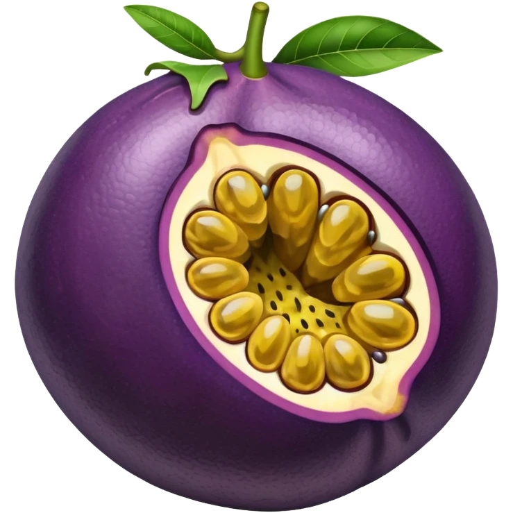 passion fruit  emoji