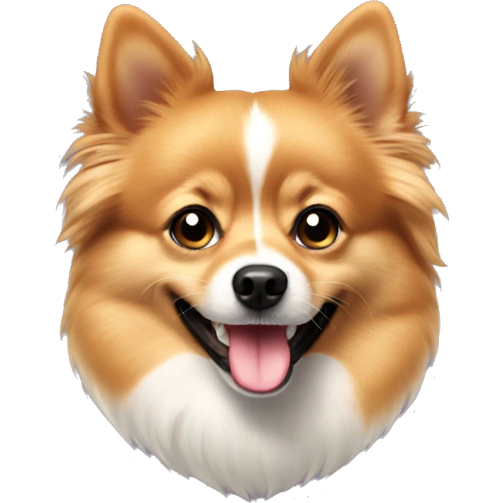 Pomchi showing underbite teeth emoji