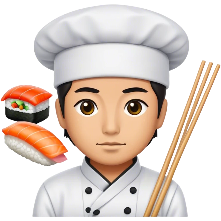 sushi chef emoji