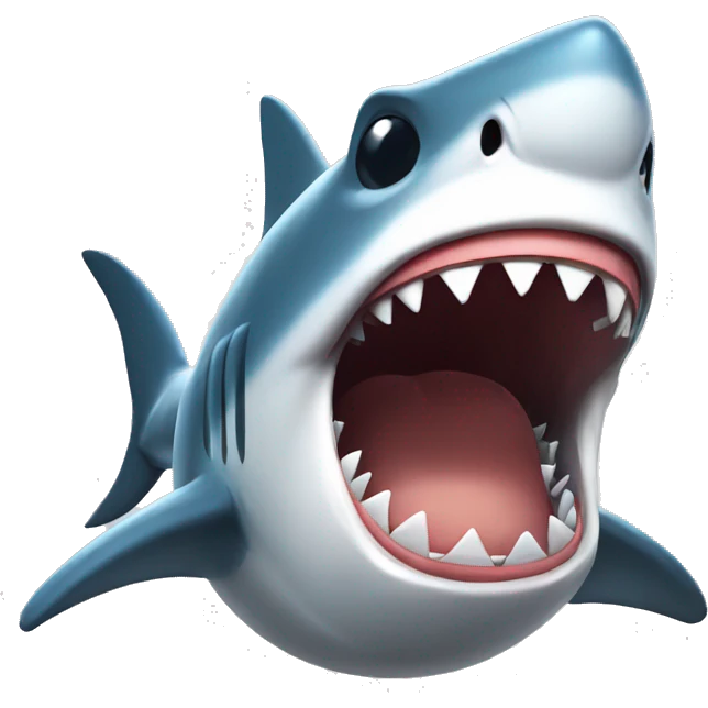 Shark farting  emoji