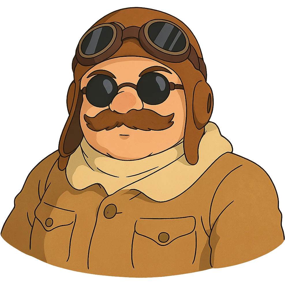 ghibli style pilot emoji