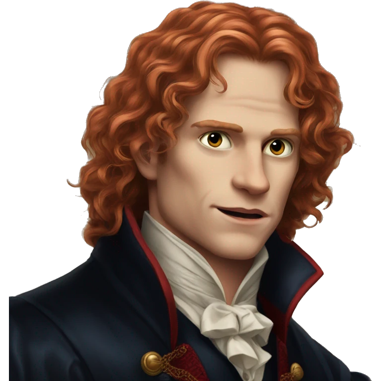 Sam Reid Lestat de Lioncourt vampire red hair  emoji