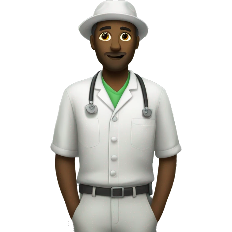 Dispensary employee too high to work emoji