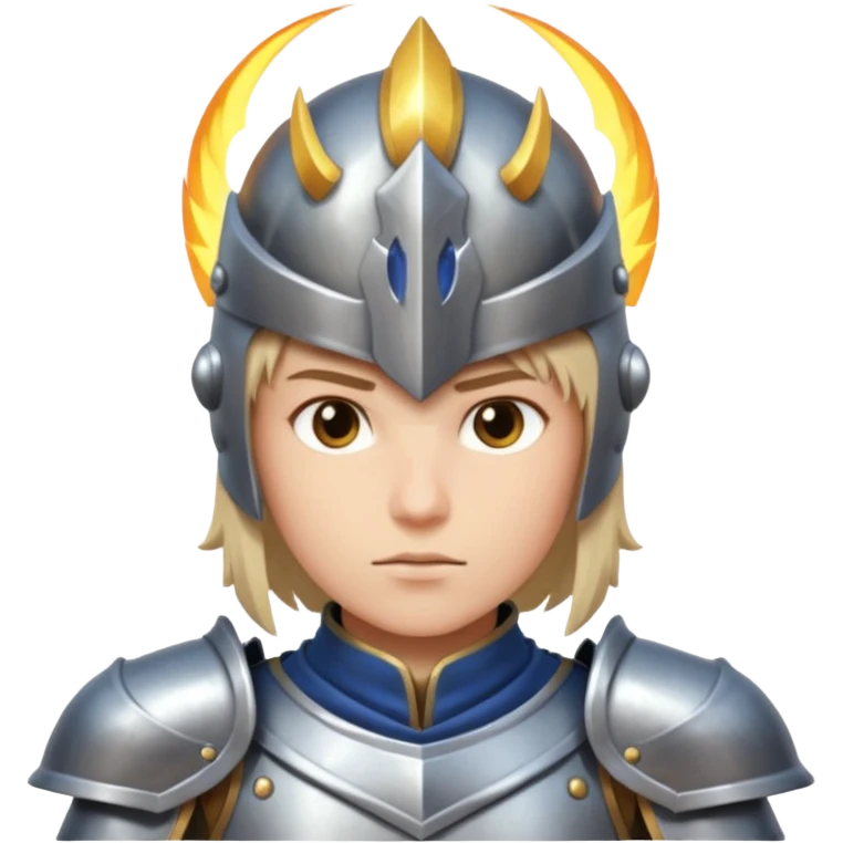  a magic knight with flare emoji