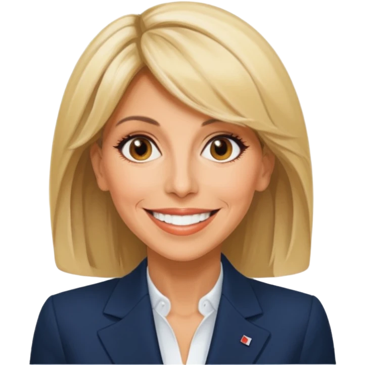 brigite macron emoji