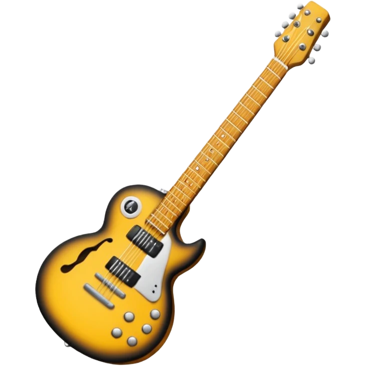 🙂 bu emojinin elinde eloktronik gitar olsun elektronik gitar siyah olsun emoji