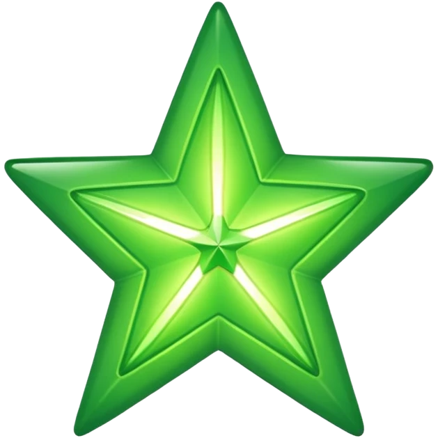 green star emoji