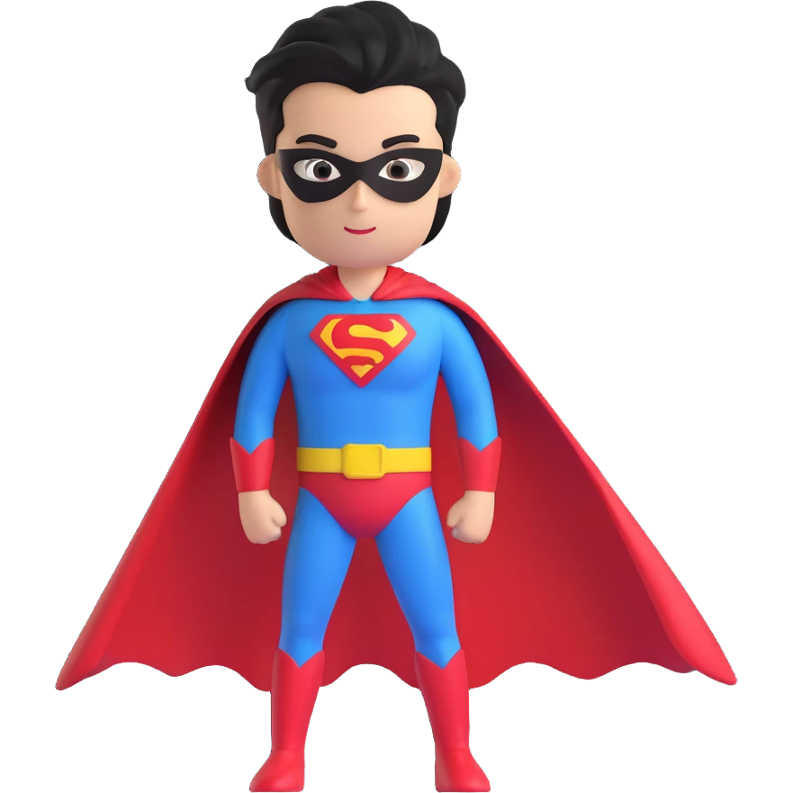 Hair hero emoji