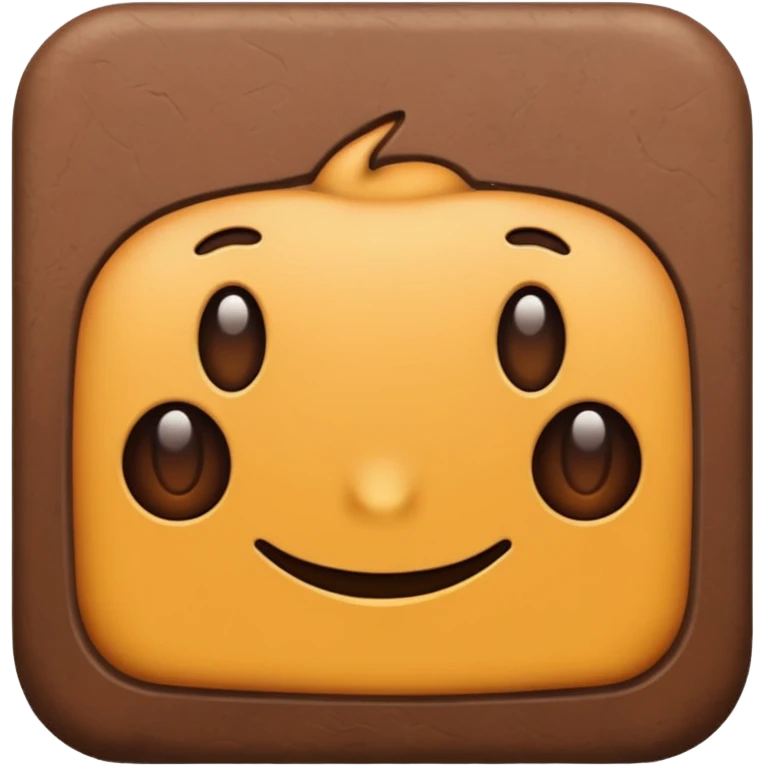 image color brown emoji