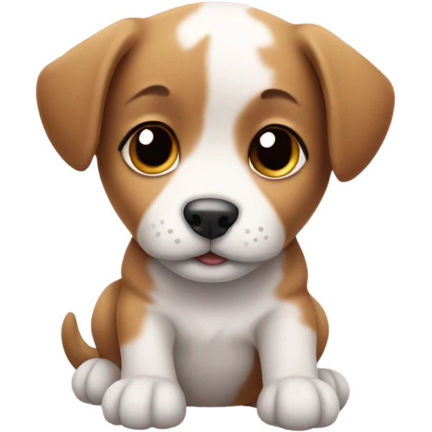 cute puppy  emoji