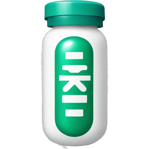 Medicine Capsule with RX on the front emoji