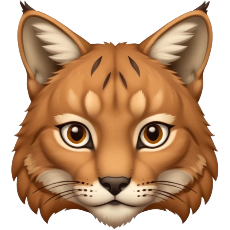 Tête de lynx emoji