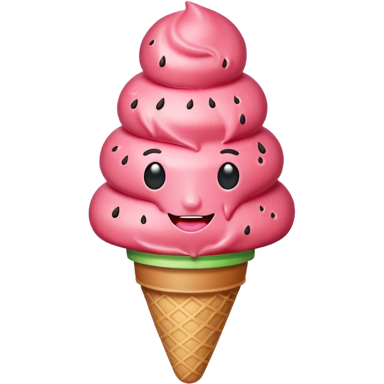 watermelon ice cream emoji
