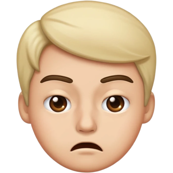Stank faced side eye emoji