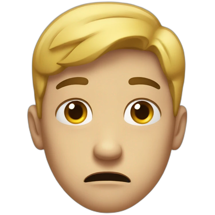 dissatisfied emoji