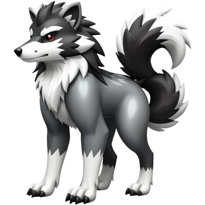 Shiny Obstagoon (full body) emoji