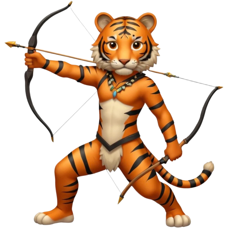 tiger archer emoji