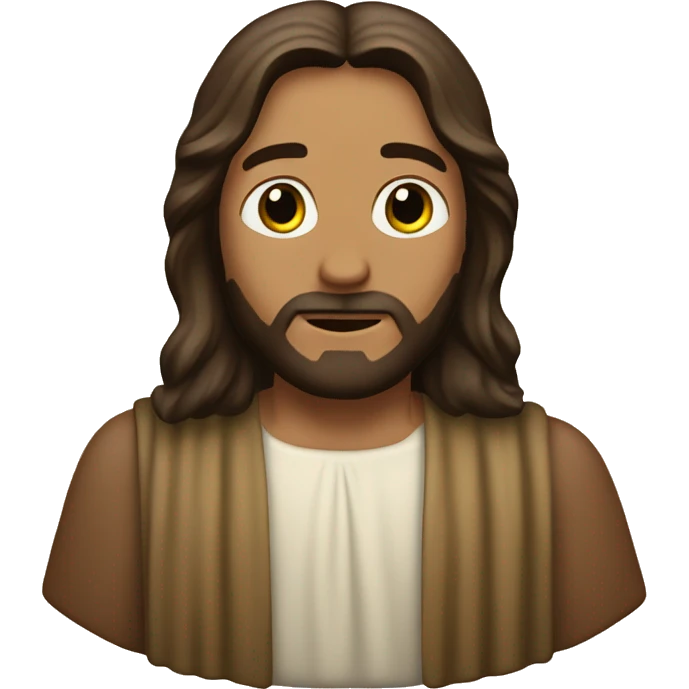 Jesus Christ on erath emoji