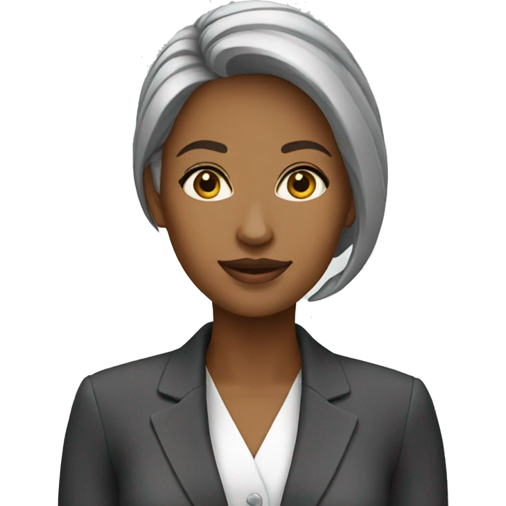bussines woman emoji