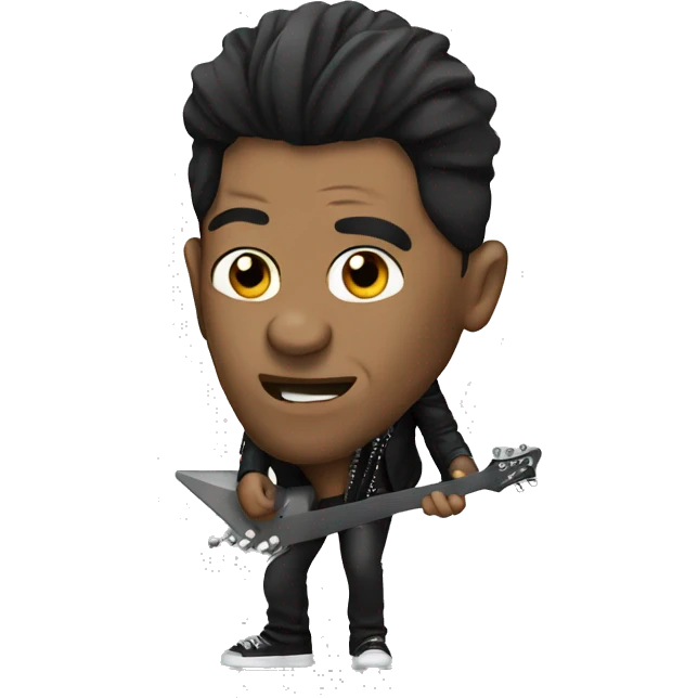 Rock star  emoji