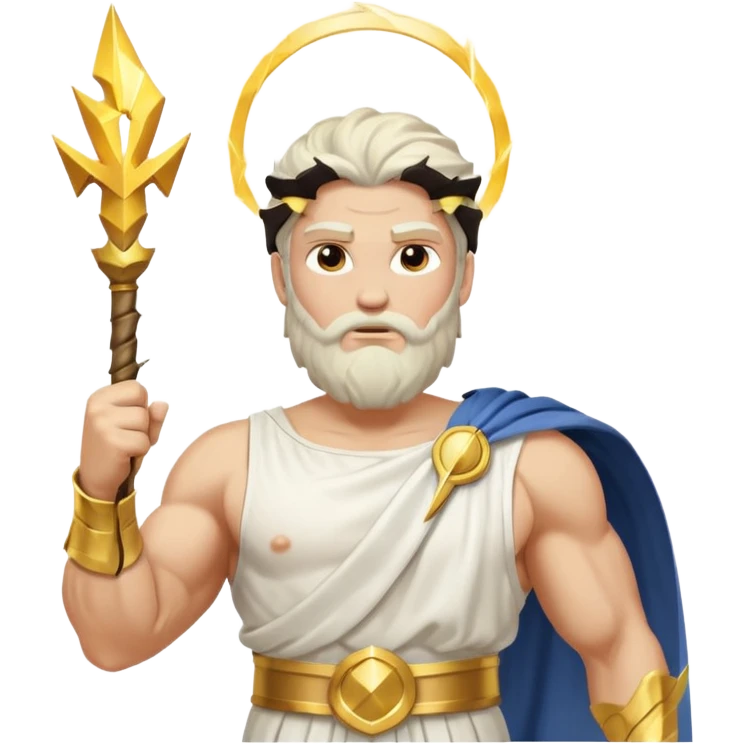 Zeus, God of Sky from Olympus Gods emoji