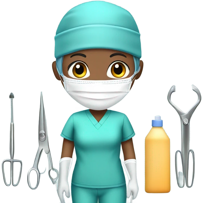 Cosmetic surgeon emoji